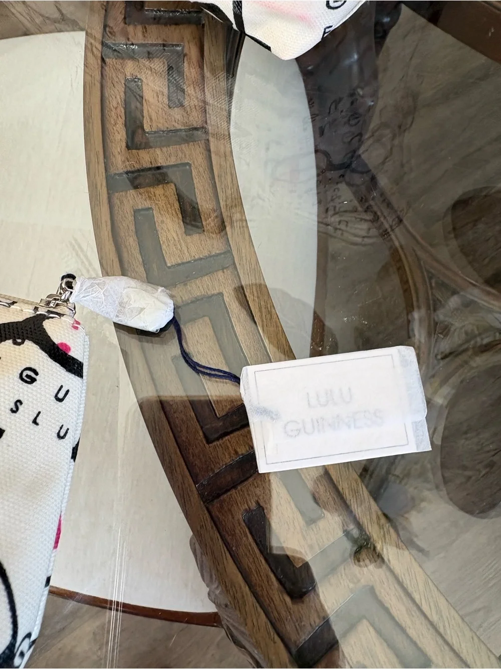 🩷🩷LULU GUINNESS PRINTED LAMINATED BAG & COSMETIC BAG!🩷🩷